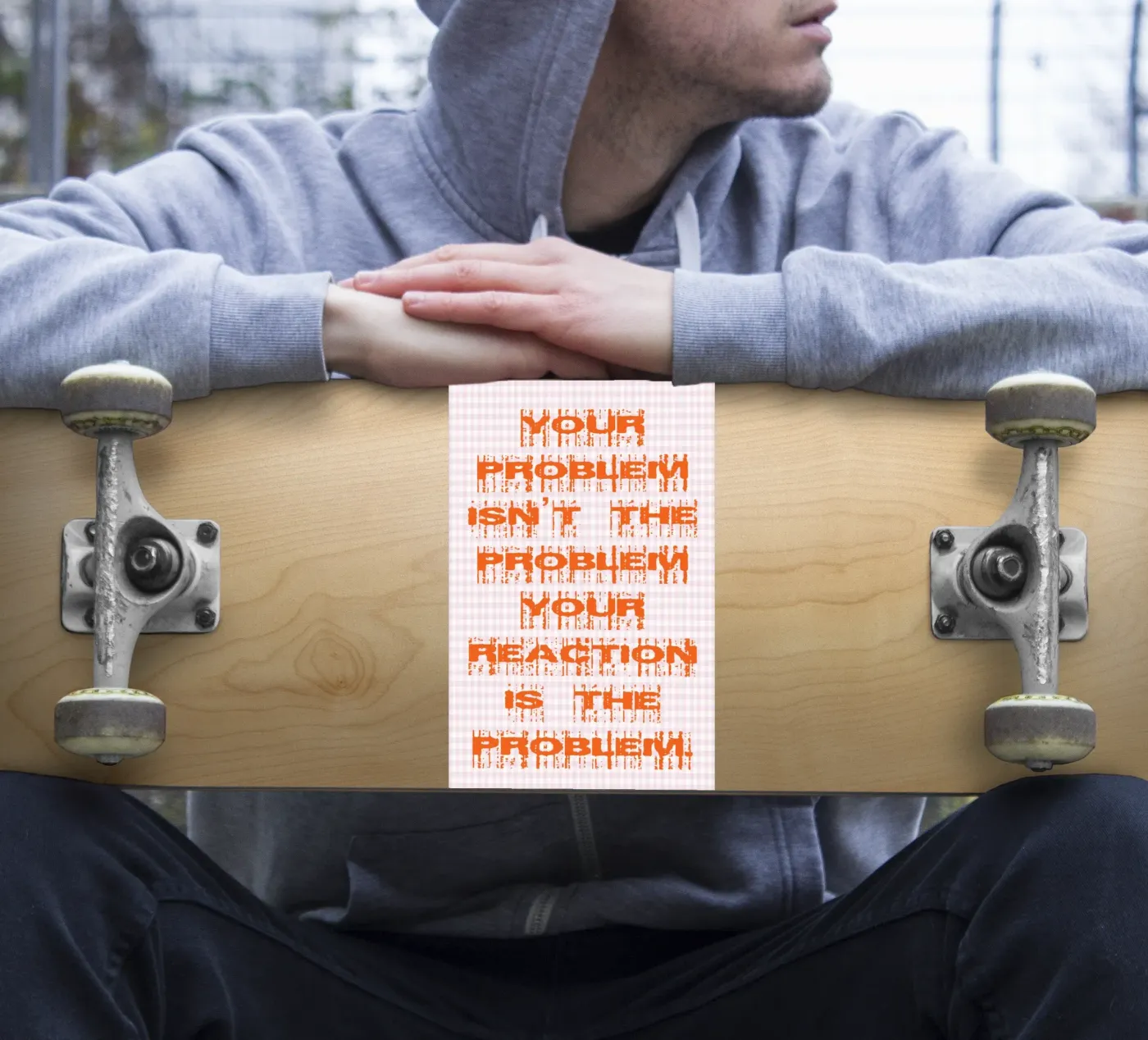 your problem isnt your problem sticker by genzaa