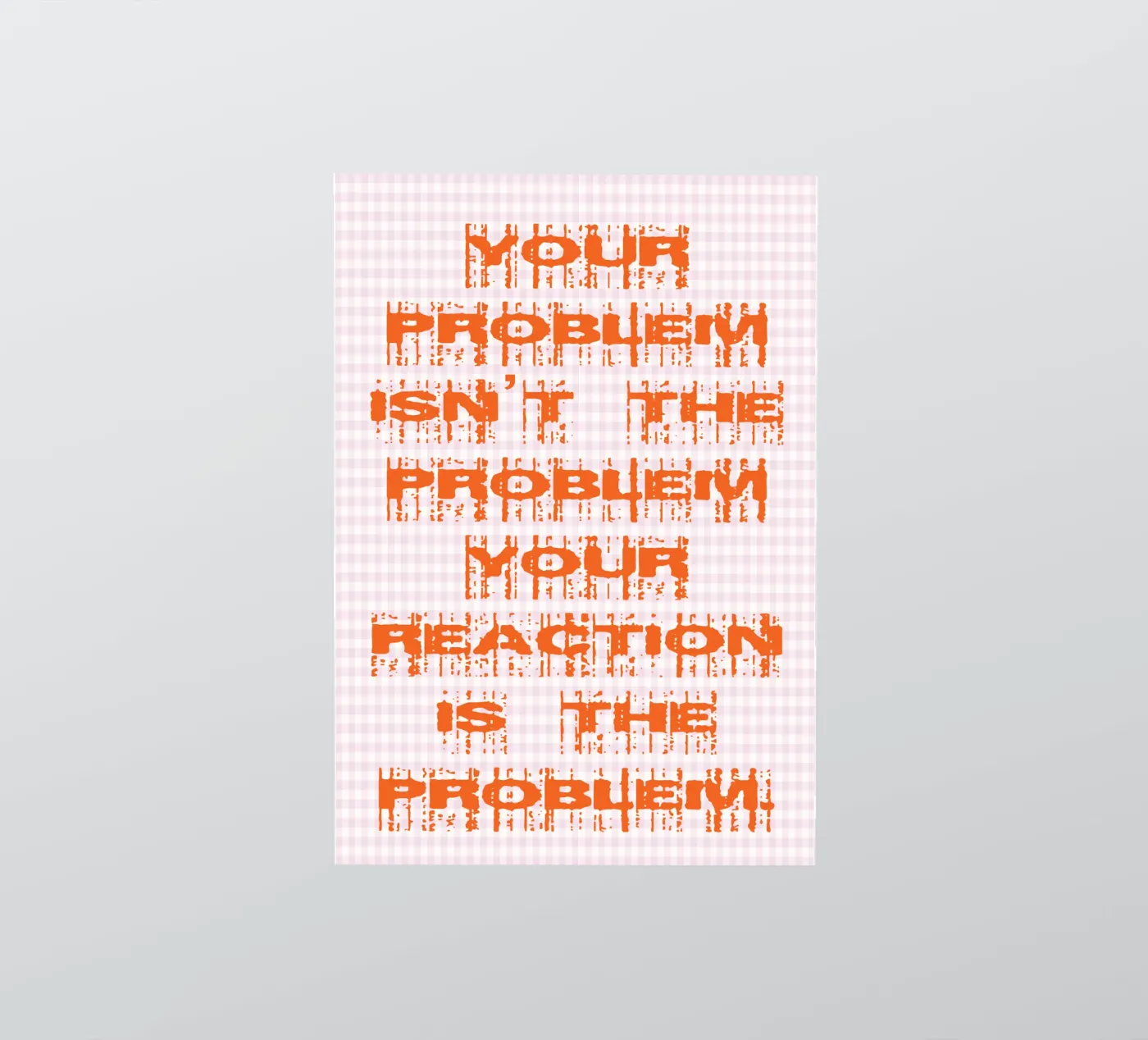 your problem isnt your problem sticker by genzaa