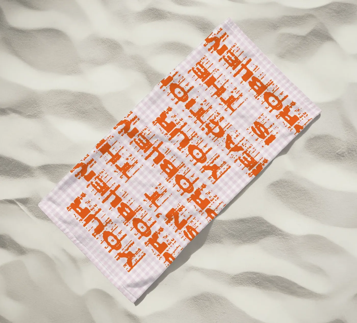 your problem isnt your problem beach towel by genzaa
