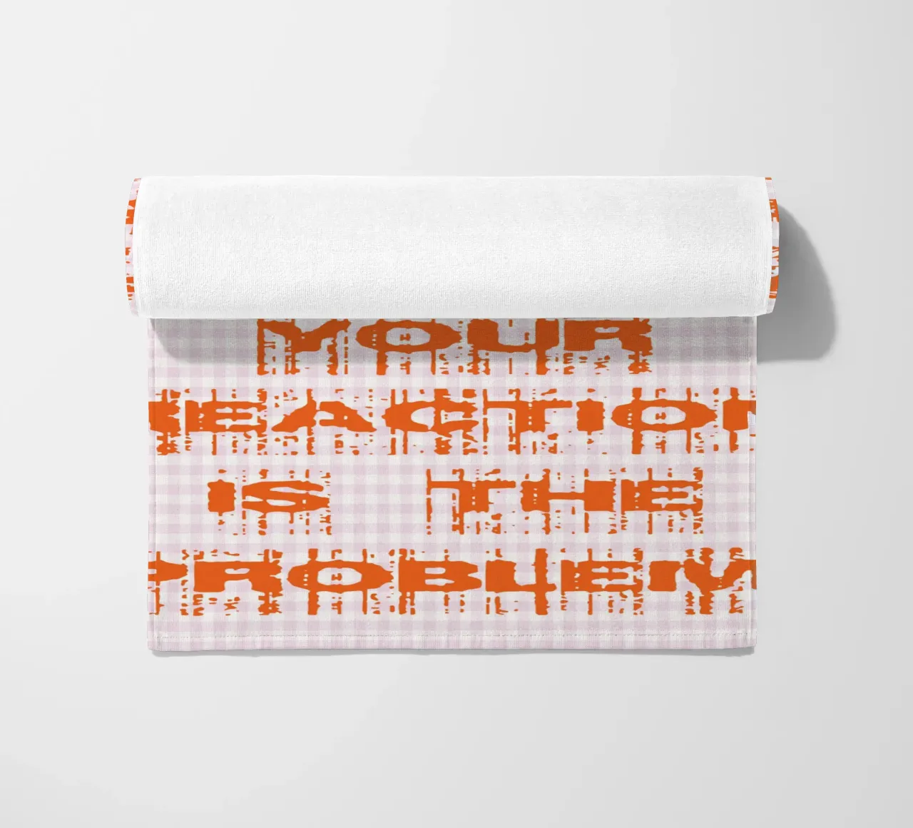 il tuo problema non è il tuo problema telo mare da genzaa