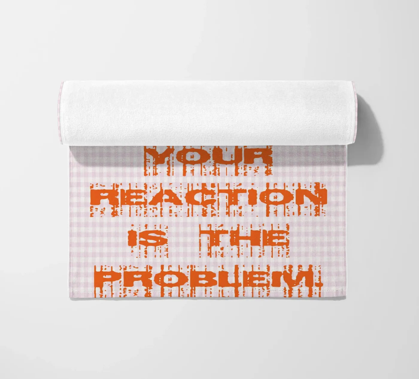 your problem isnt your problem strandhanddoek van genzaa