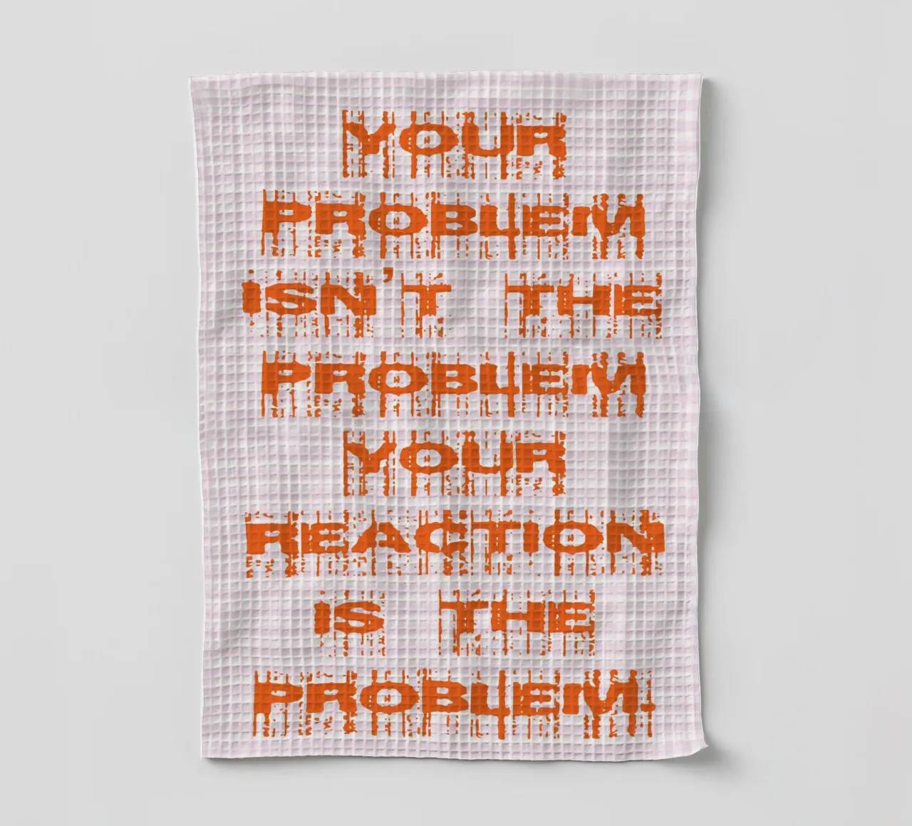 Ihr Problem ist nicht Ihr Problem Geschirrtuch von genzaa