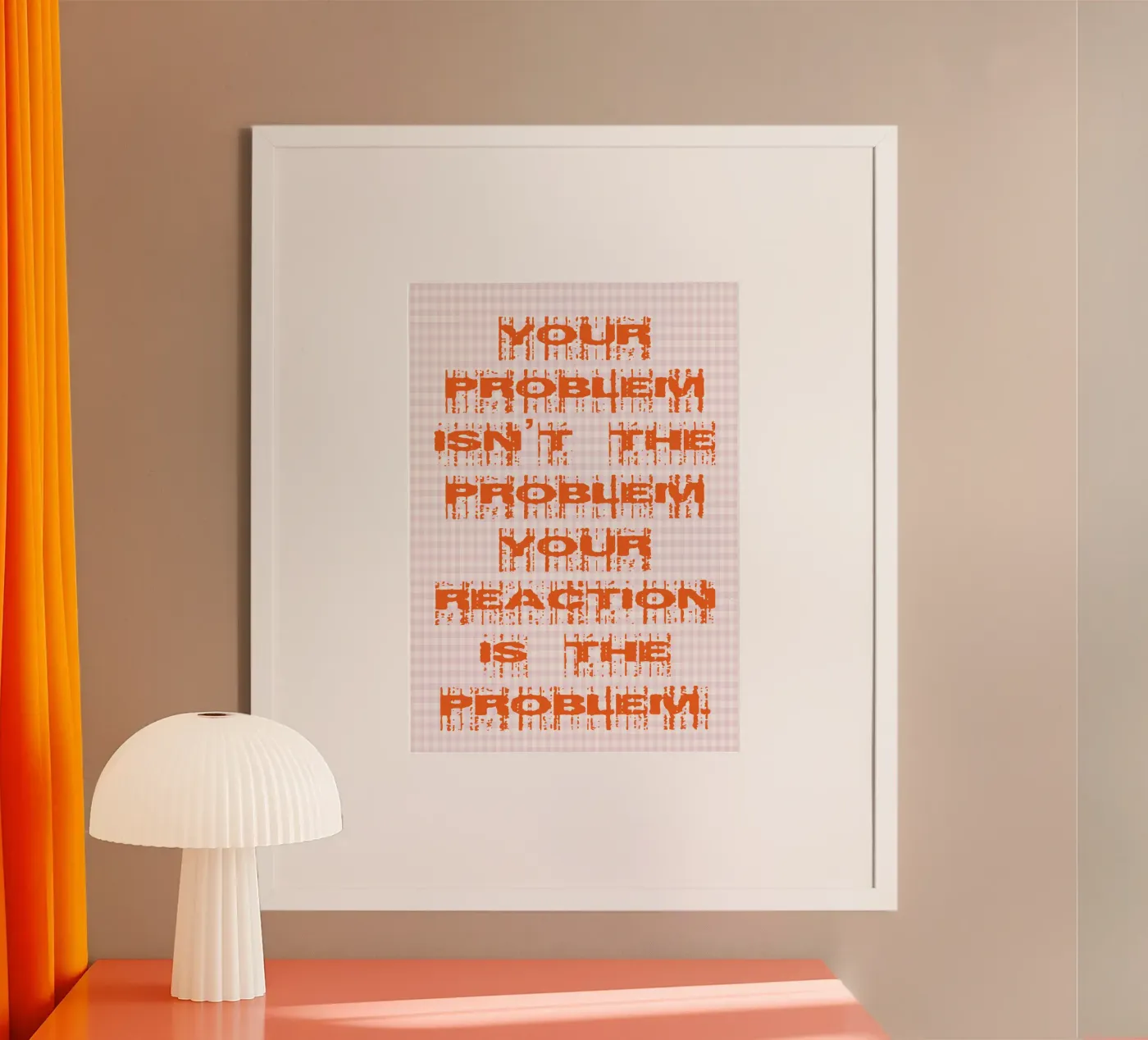your problem isnt your problem poster by genzaa