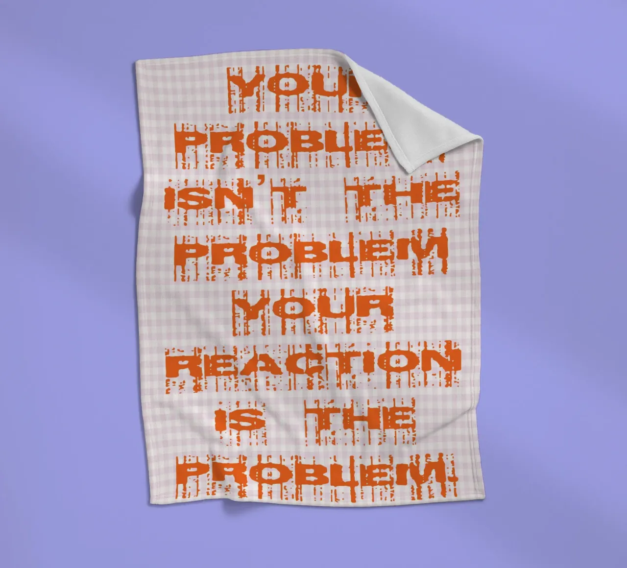 Ihr Problem ist nicht Ihr Problem Fleecedecke von genzaa