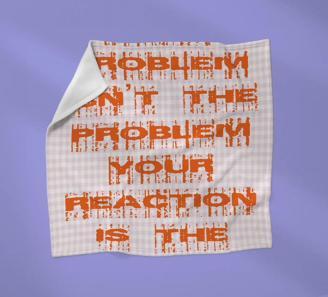 Ihr Problem ist nicht Ihr Problem Fleecedecke von genzaa