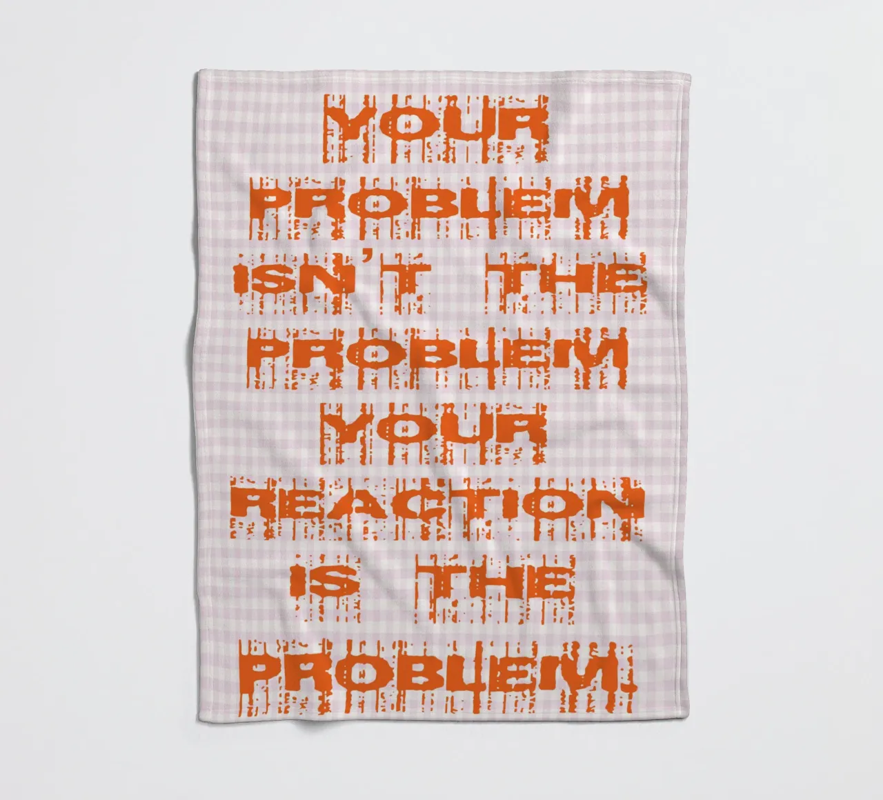 Ihr Problem ist nicht Ihr Problem Fleecedecke von genzaa