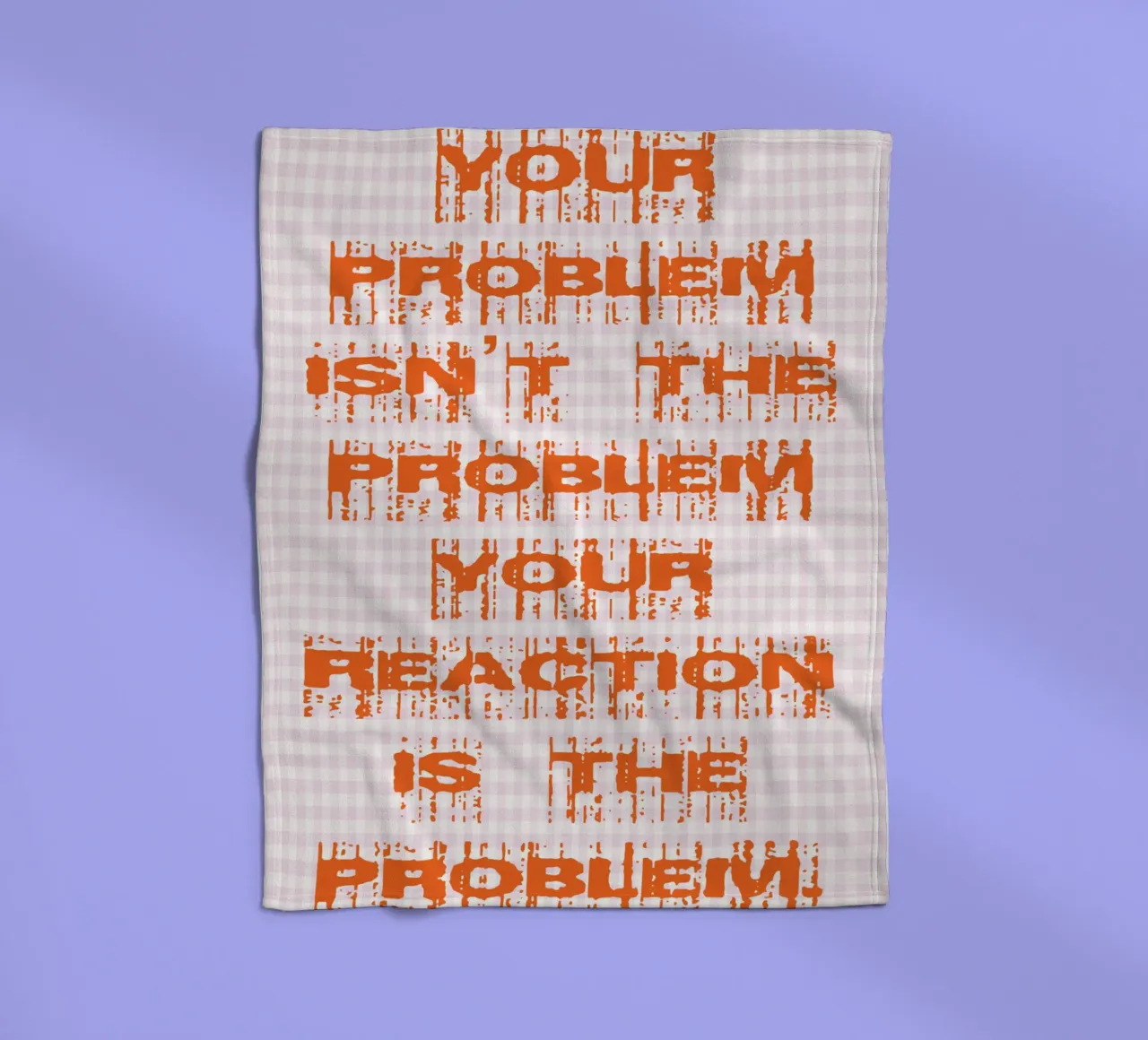 Ihr Problem ist nicht Ihr Problem Fleecedecke von genzaa