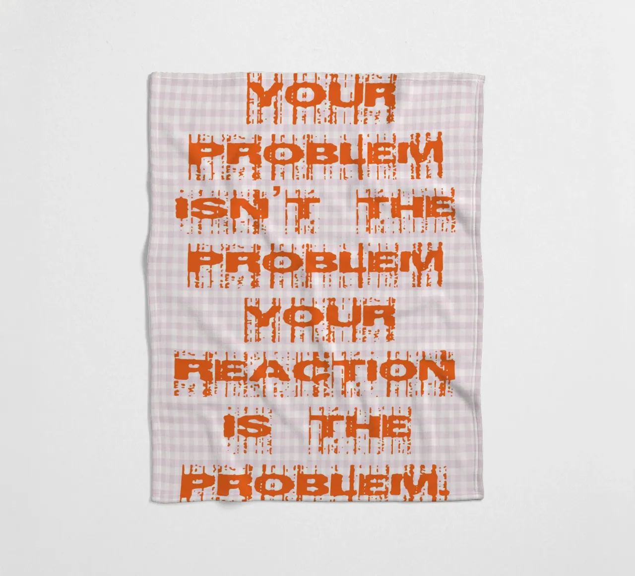 Ihr Problem ist nicht Ihr Problem Fleecedecke von genzaa