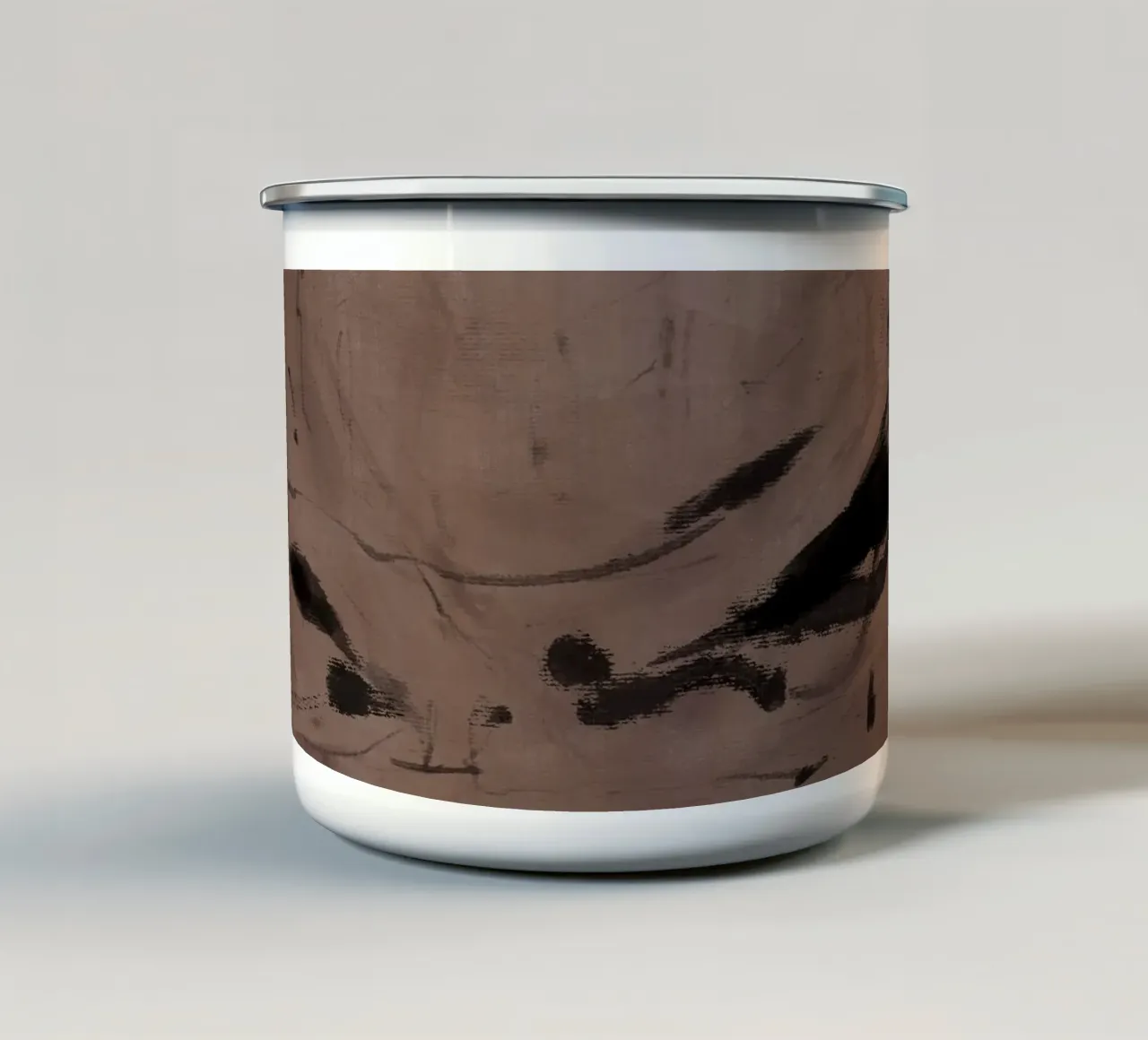 Mentalità tazza in smalto da Studio B