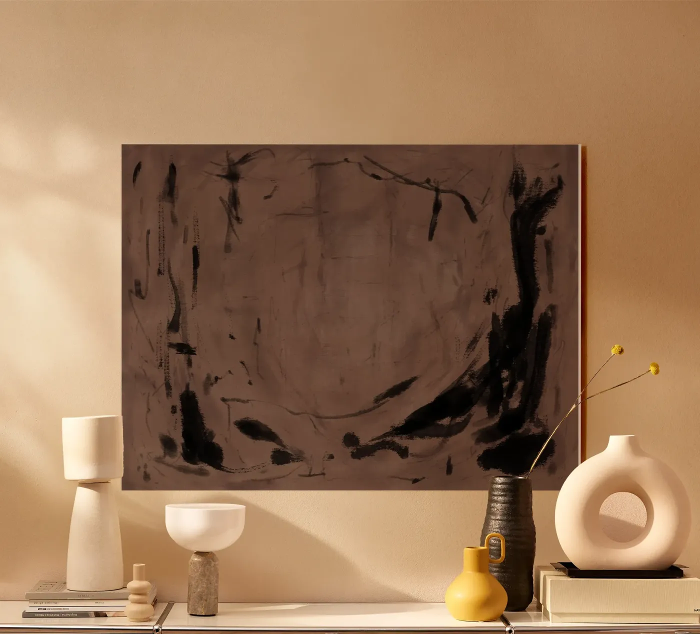 Mindset acryl van rebeccaannemaclean