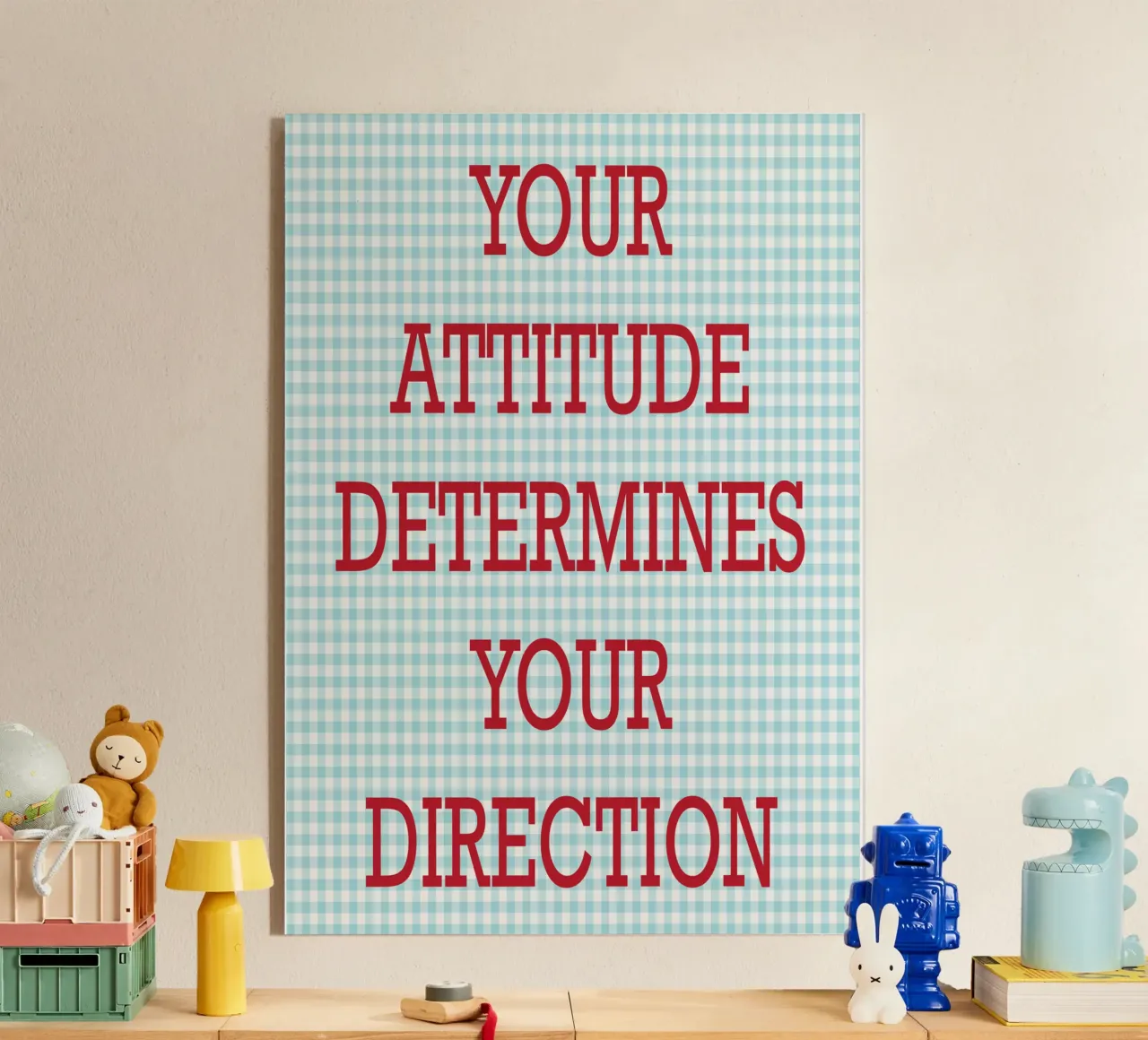 your attitude determines plexiglass da genzaa