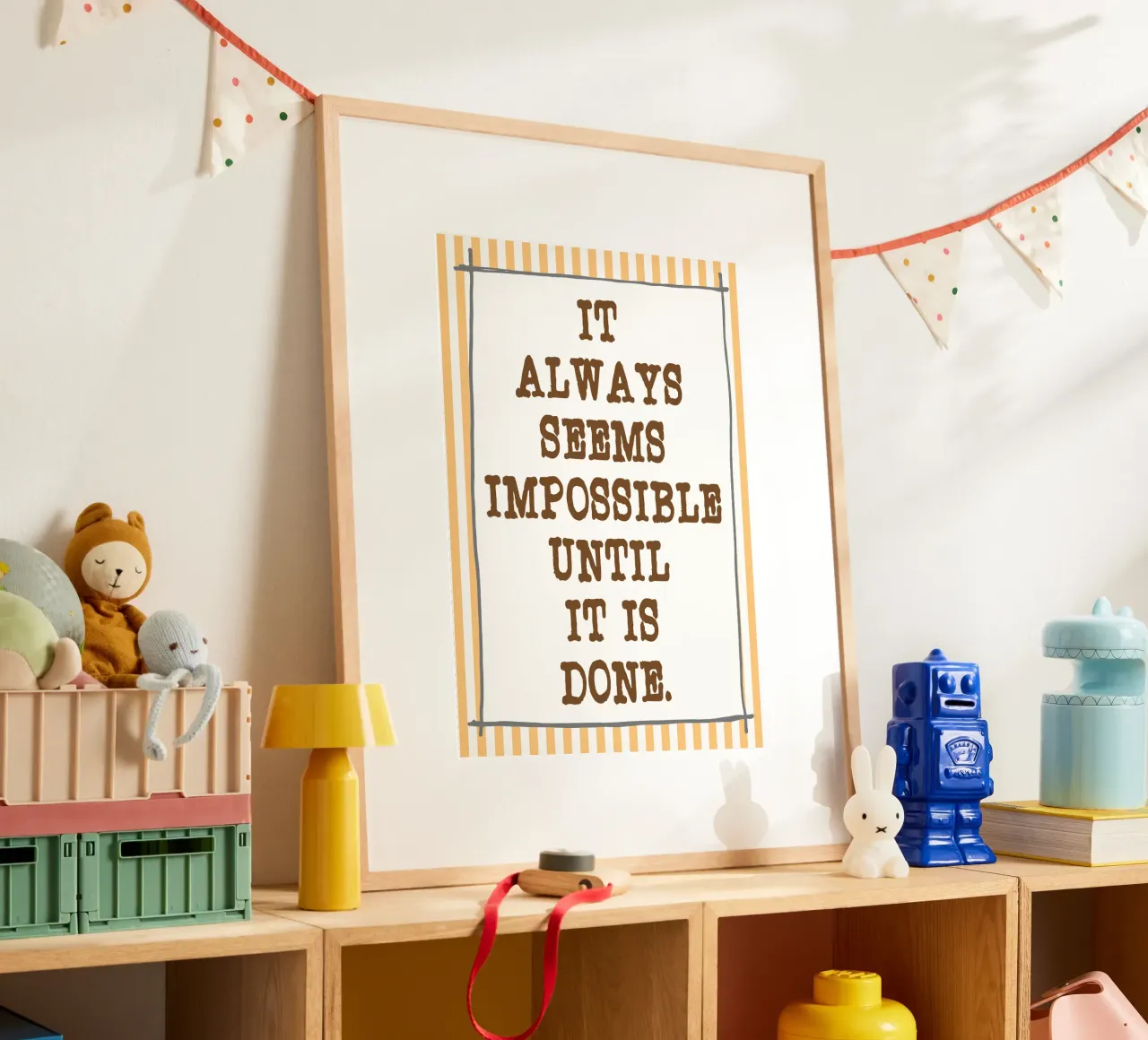 Until it is done poster by genzaa