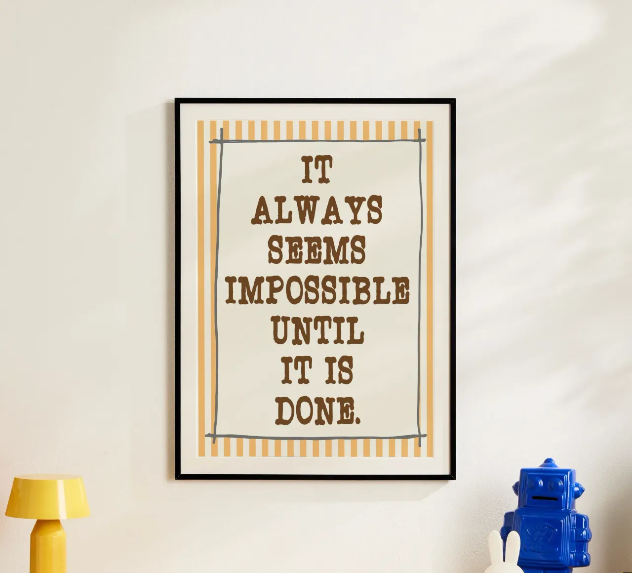 Until it is done poster by genzaa