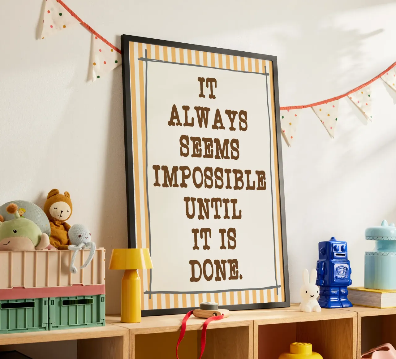 Until it is done poster by genzaa