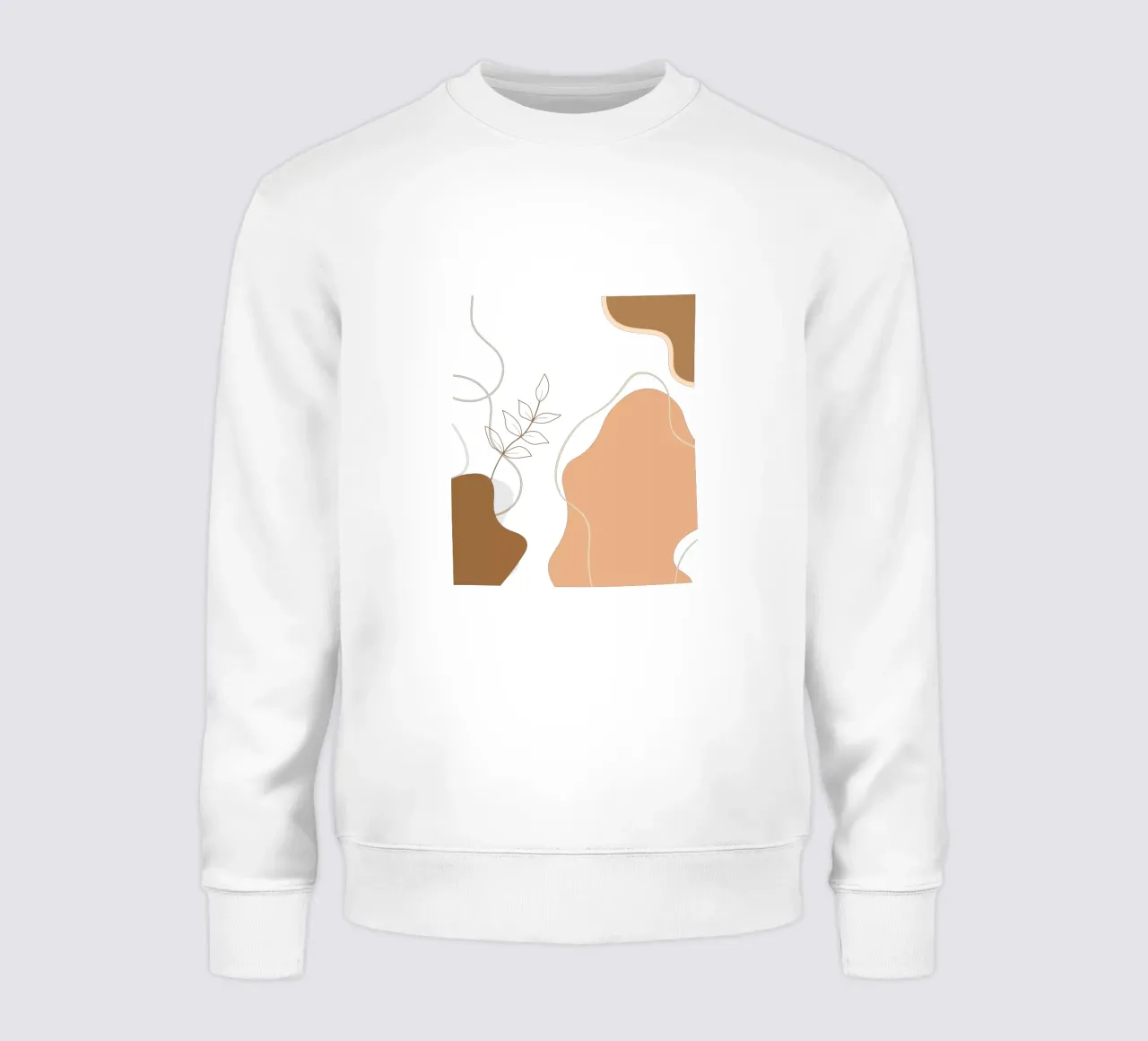 Belle foglie minimaliste felpa da YSV MINIMALIST