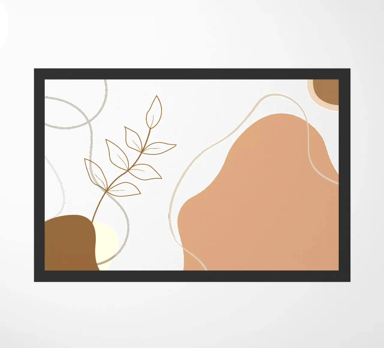 Belle foglie minimaliste zerbino da YSV MINIMALIST