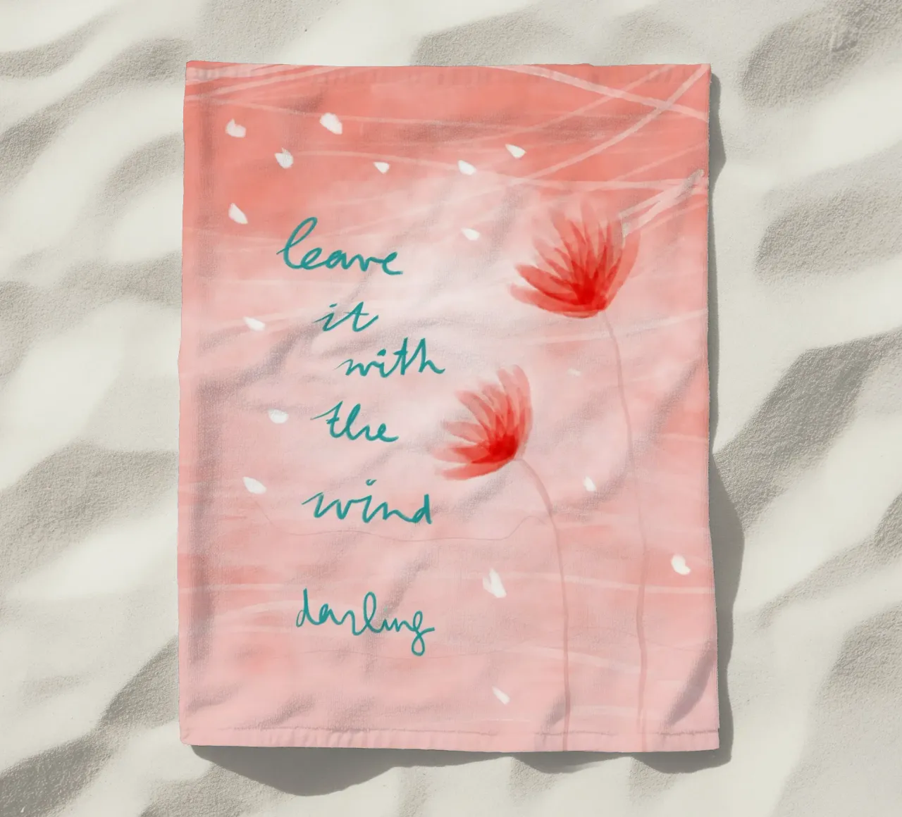 Leave it with the wind, darling telo mare da Patruschka Paints