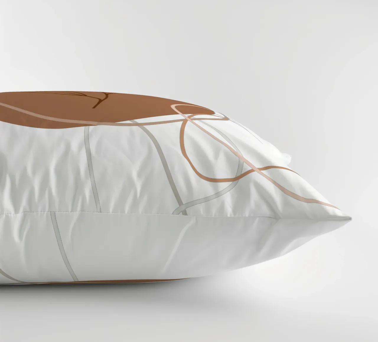 Fiori e foglie minimalisti cuscino da YSV MINIMALIST