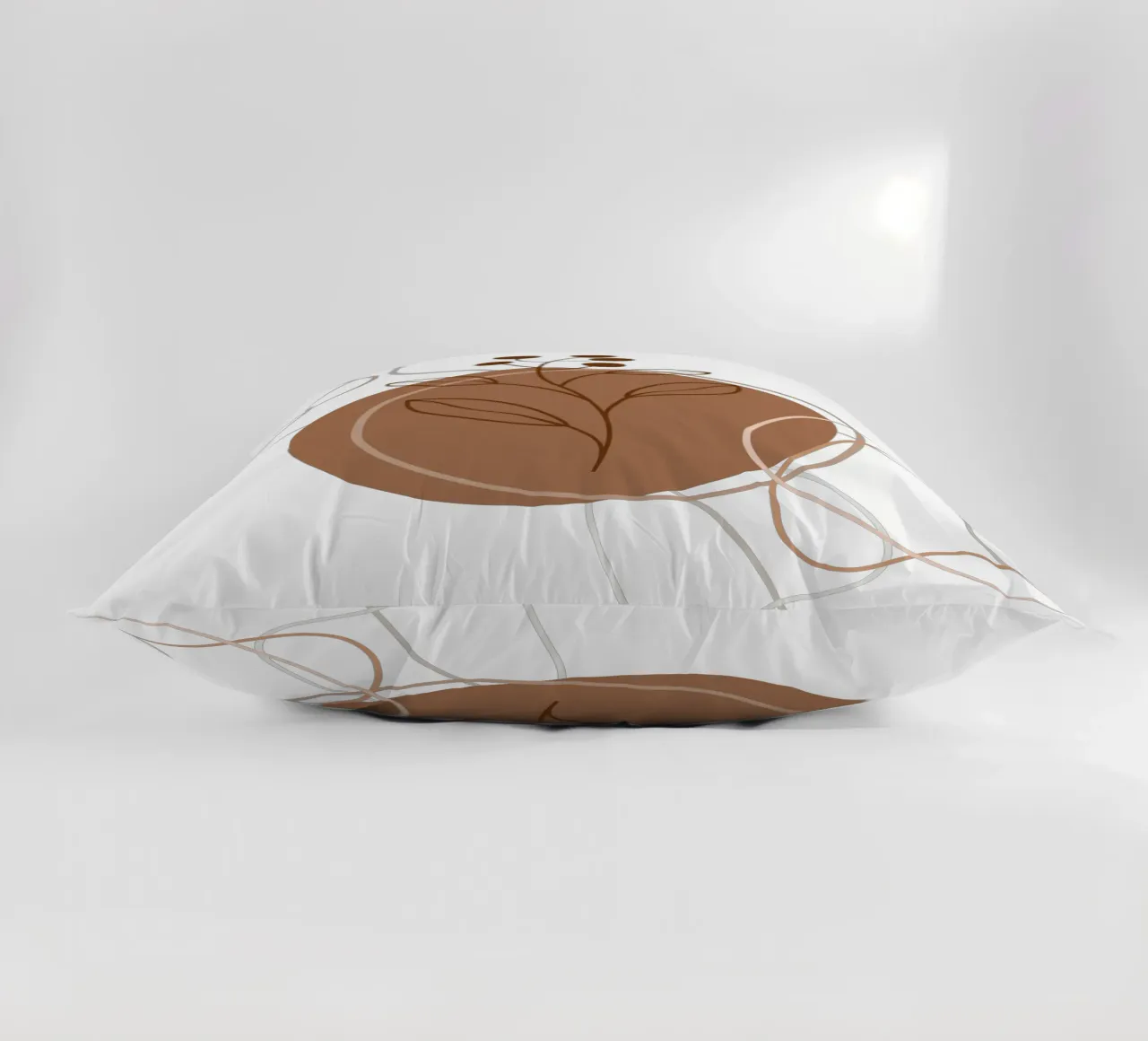 Fiori e foglie minimalisti cuscino da YSV MINIMALIST