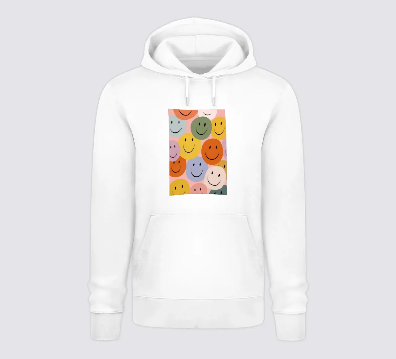 Smiles on Repeat felpa con cappuccio da Vibrant Berry Studio