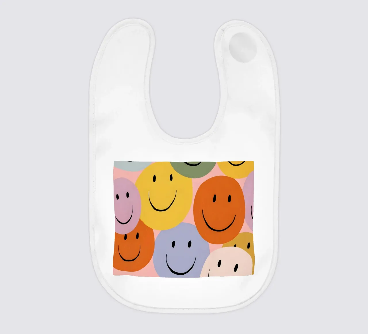 Smiles on Repeat bavaglino da Vibrant Berry Studio