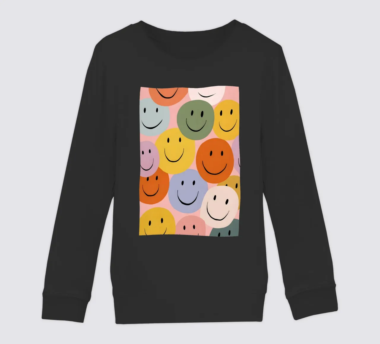 Smiles on Repeat felpa bambino da Vibrant Berry Studio