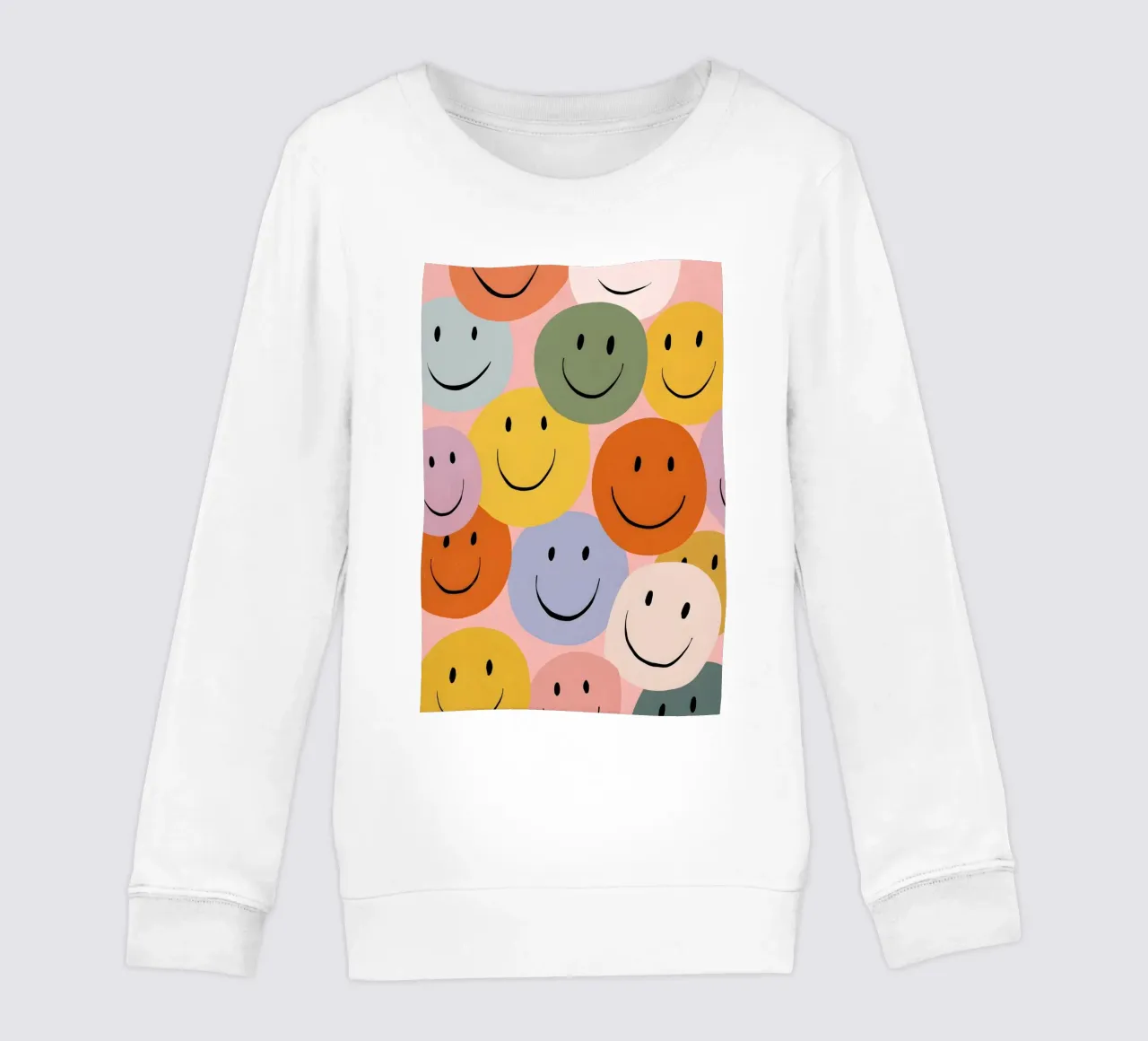 Smiles on Repeat felpa bambino da Vibrant Berry Studio