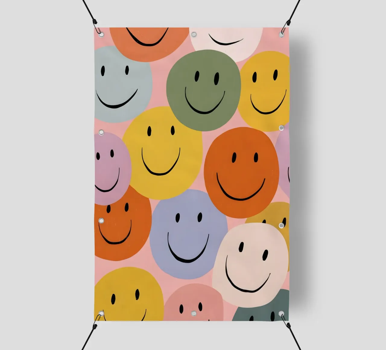 Smiles on Repeat telo in pvc da Vibrant Berry Studio