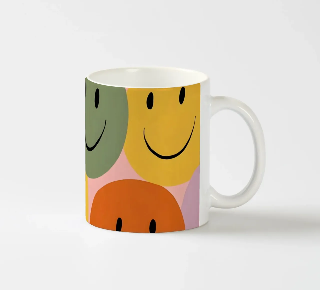 Smiles on Repeat tazza in ceramica da Vibrant Berry Studio