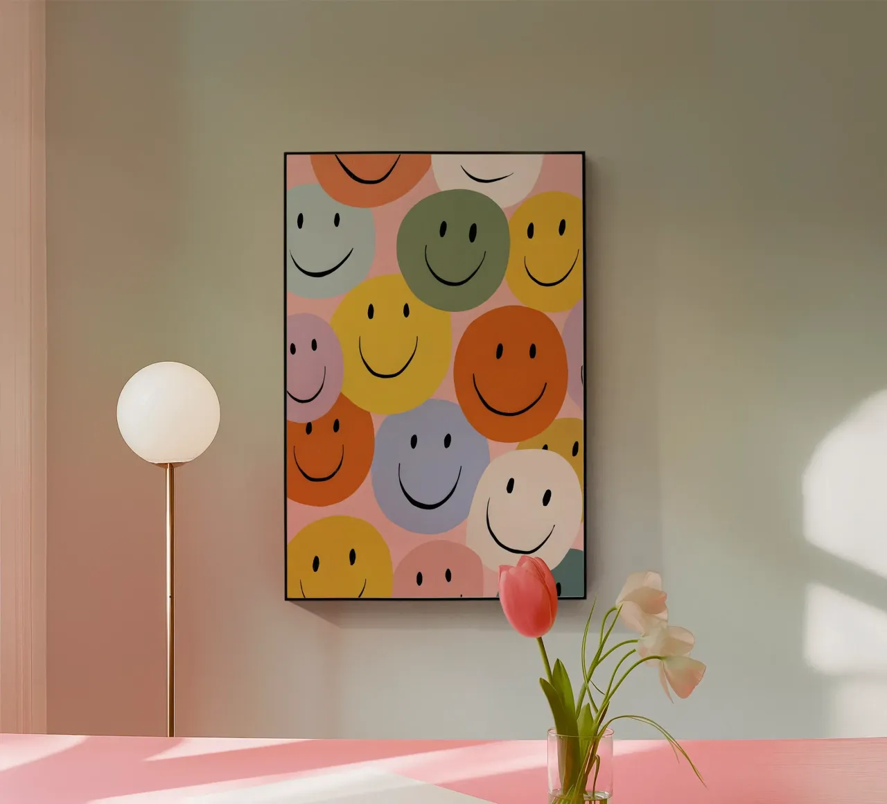 Smiles on Repeat plexiglass da Vibrant Berry Studio