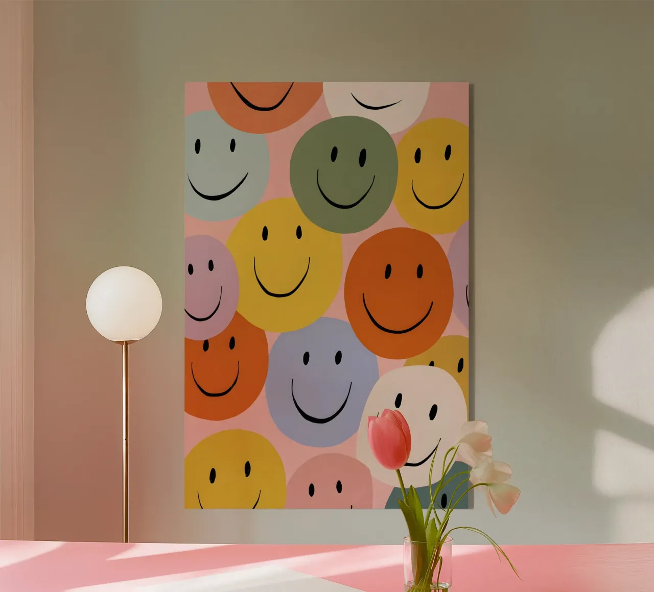 Smiles on Repeat plexiglass da Vibrant Berry Studio