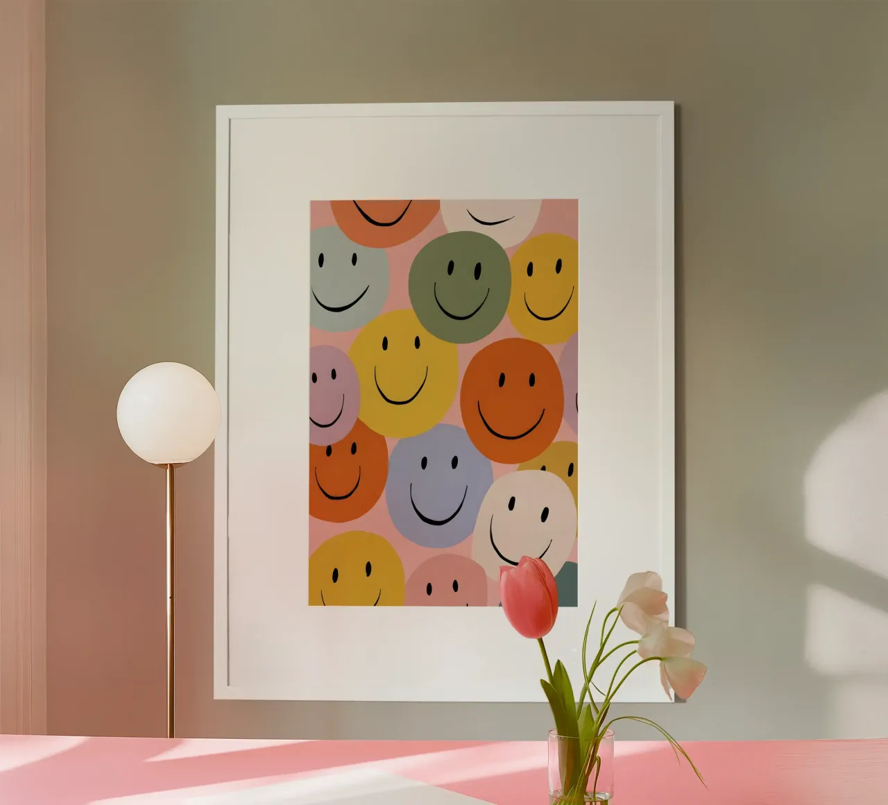 Smiles on Repeat poster da Vibrant Berry Studio