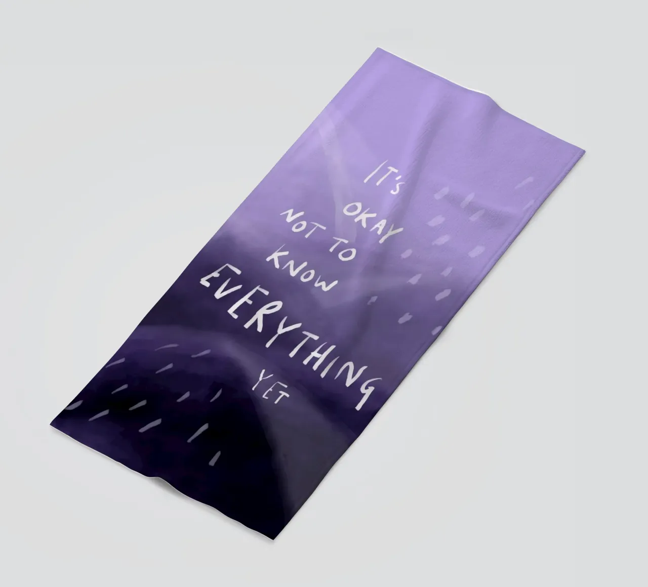 It’s okay not to know everything yet telo mare da Patruschka Paints