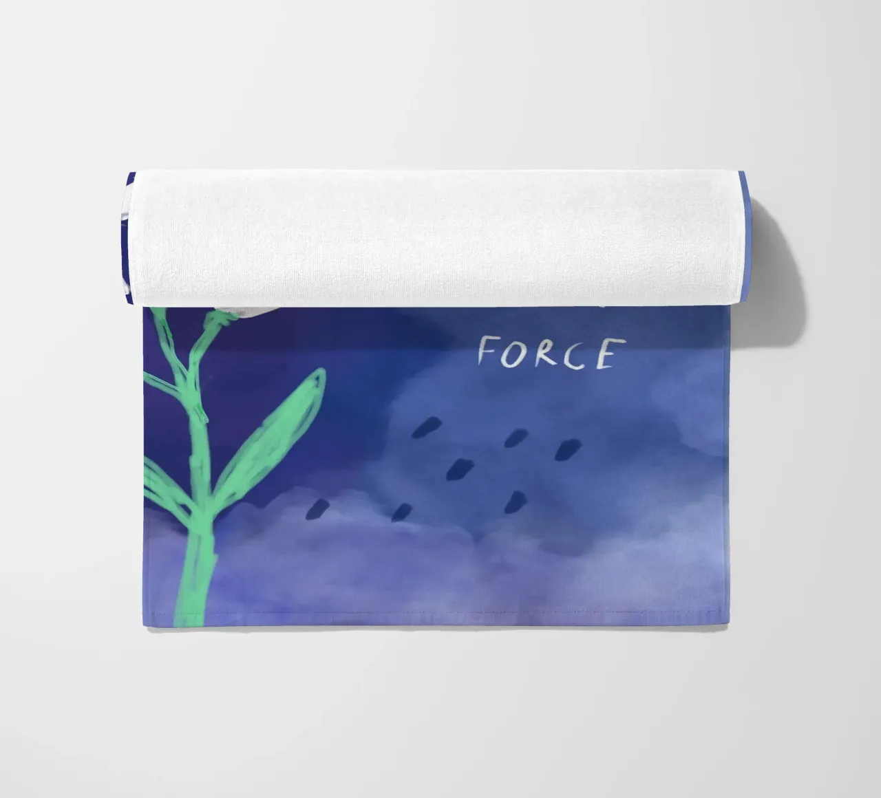 Growth works better without force telo mare da Patruschka Paints