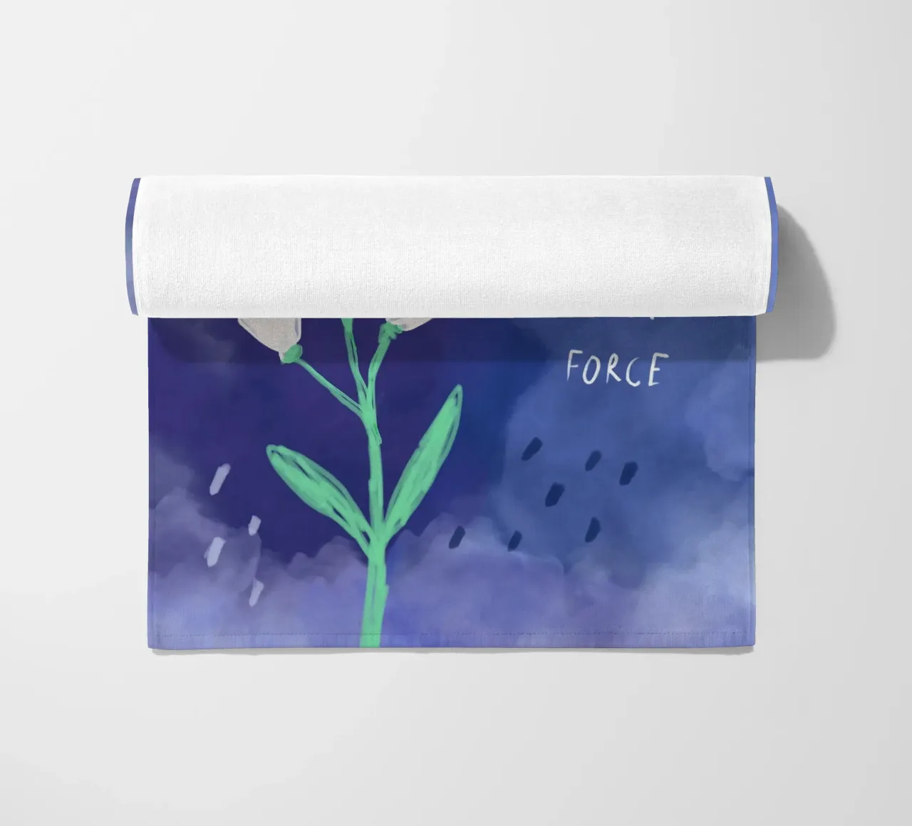 Growth works better without force telo mare da Patruschka Paints