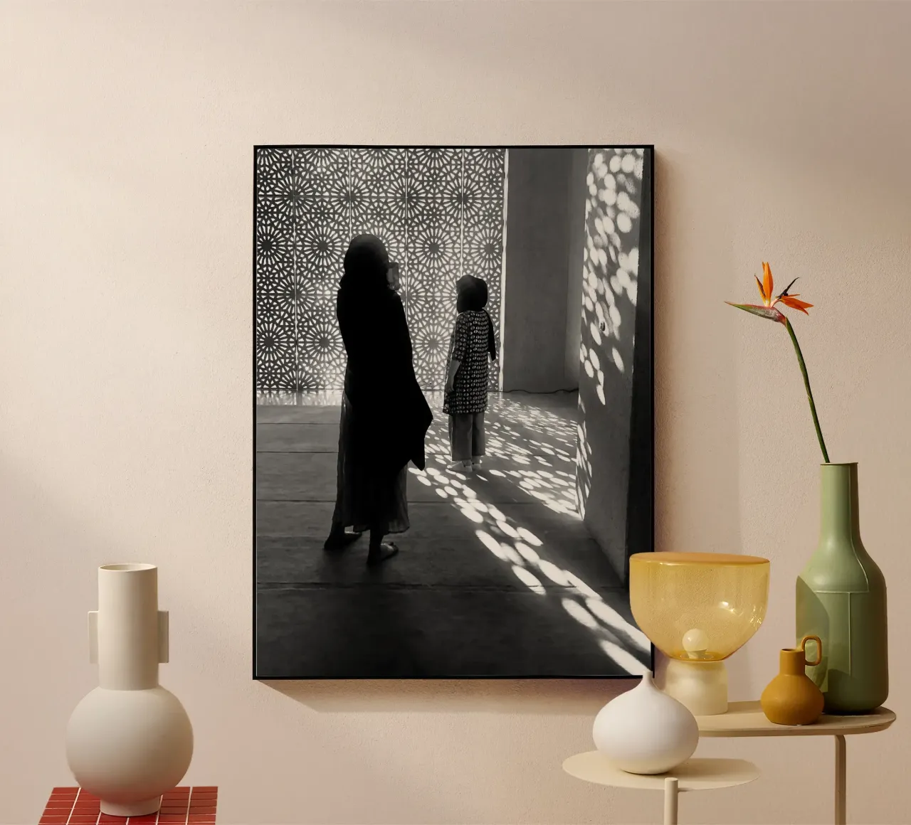 Luce tra noi plexiglass da JUNIQERIN photography by Dorothea Baur