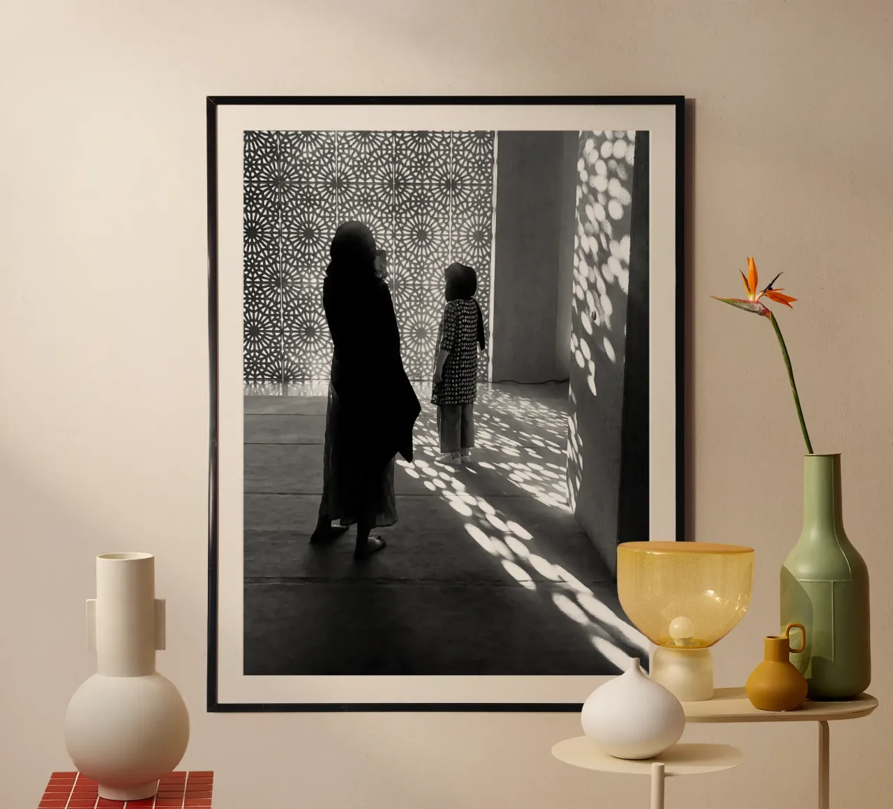 Light between us poster by JUNIQERIN photography by Dorothea Baur