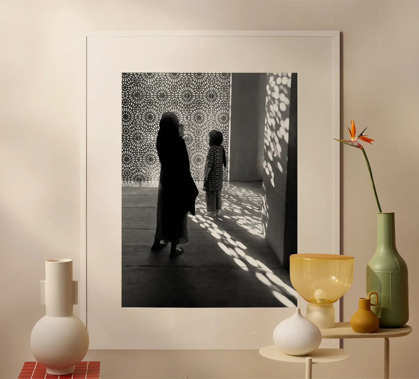 La lumière entre nous poster de JUNIQERIN photography by Dorothea Baur