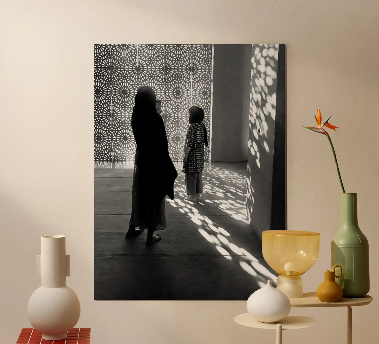 Light between us poster by JUNIQERIN photography by Dorothea Baur