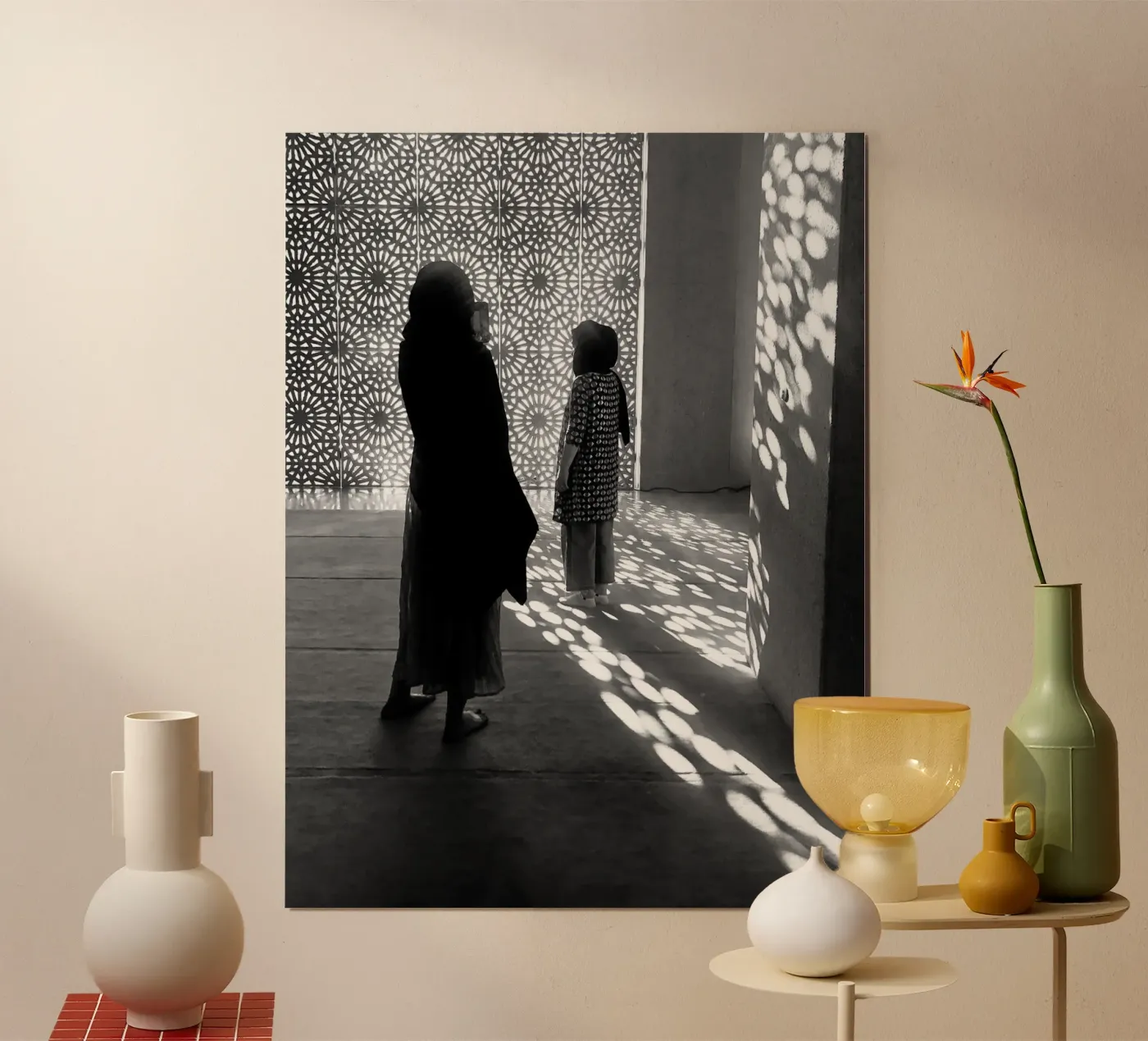 La lumière entre nous poster de JUNIQERIN photography by Dorothea Baur