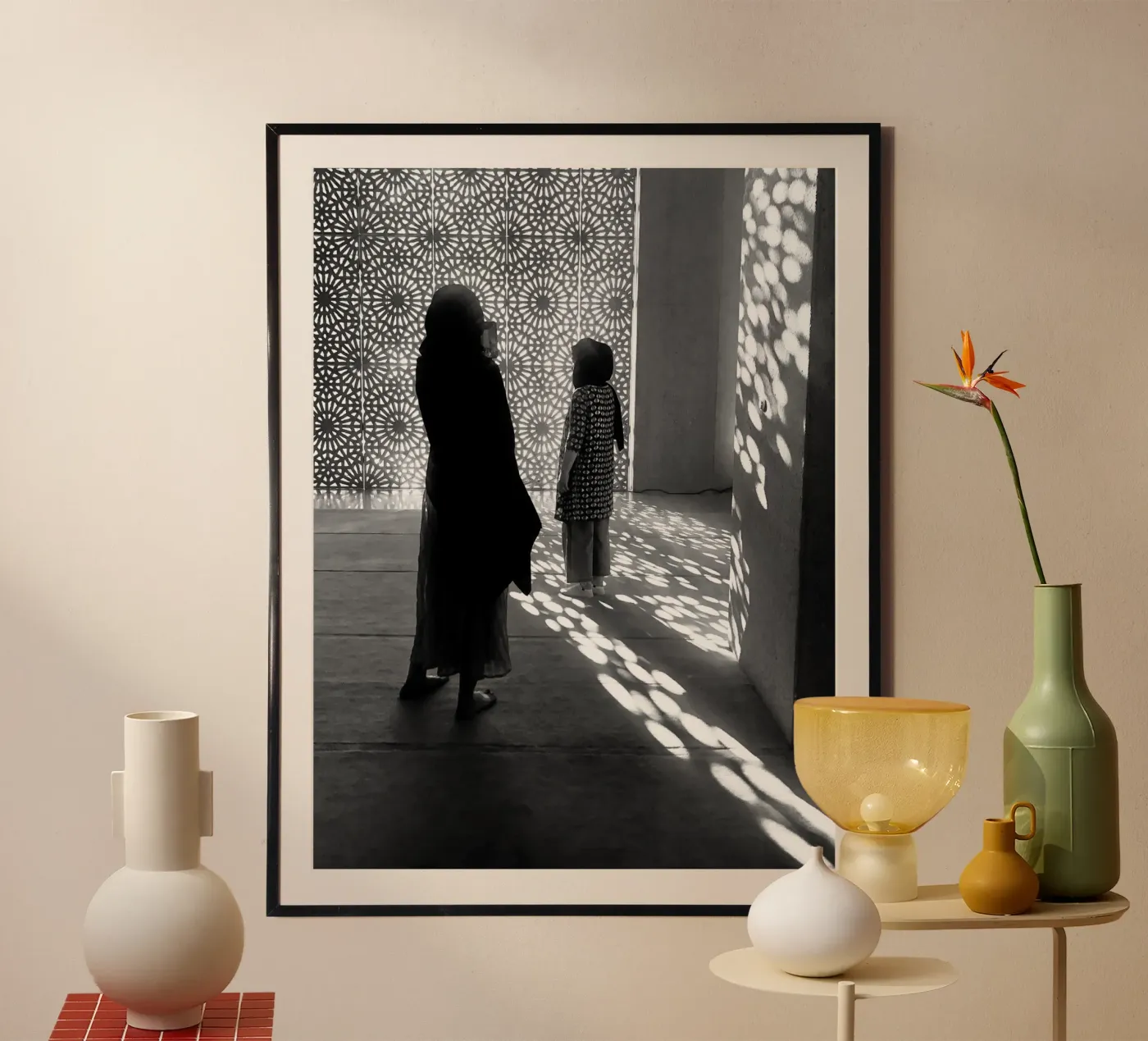 La lumière entre nous poster de JUNIQERIN photography by Dorothea Baur