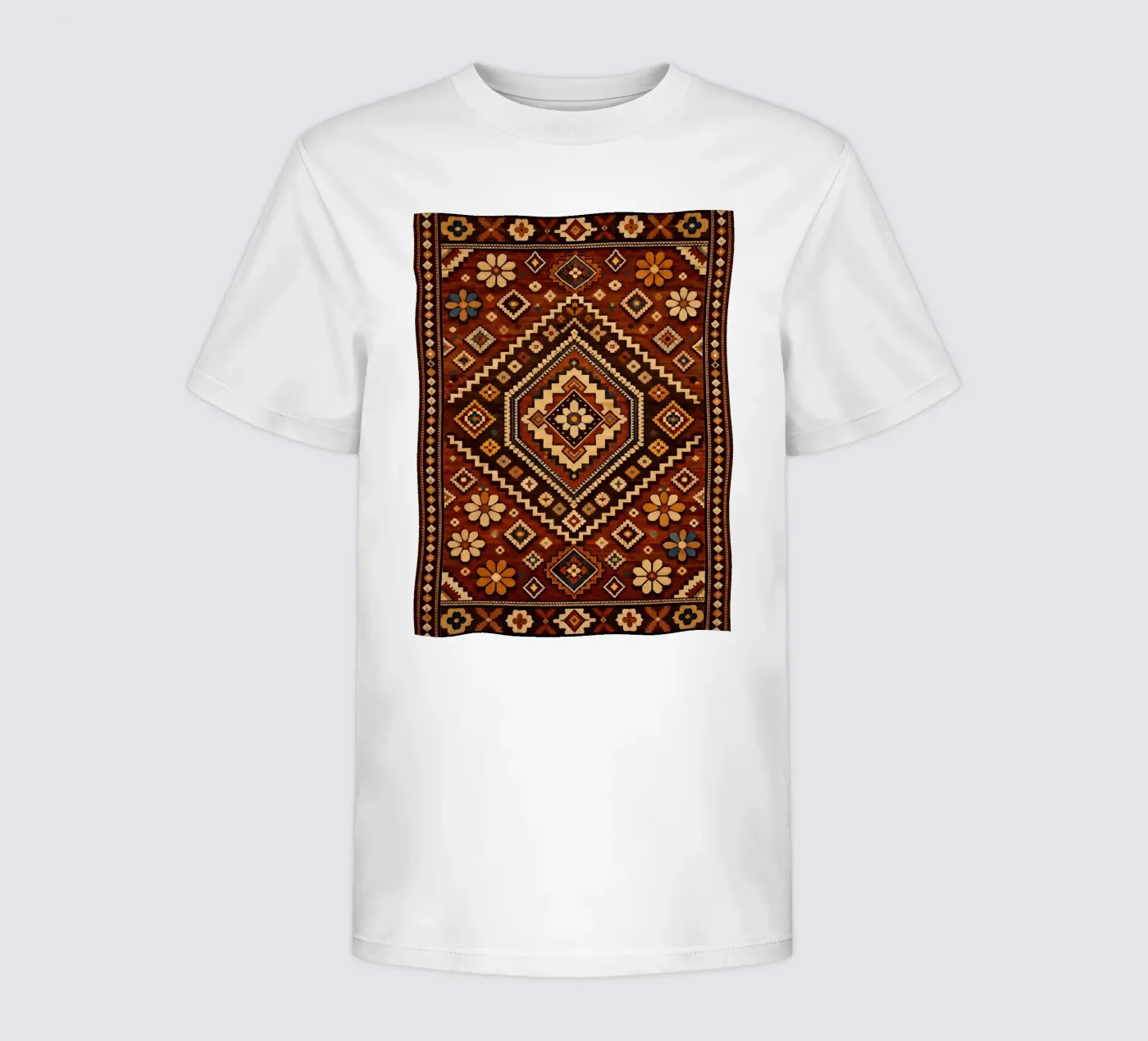 Nomadic Bloom t-shirt bambini da Persian Pattern Haus