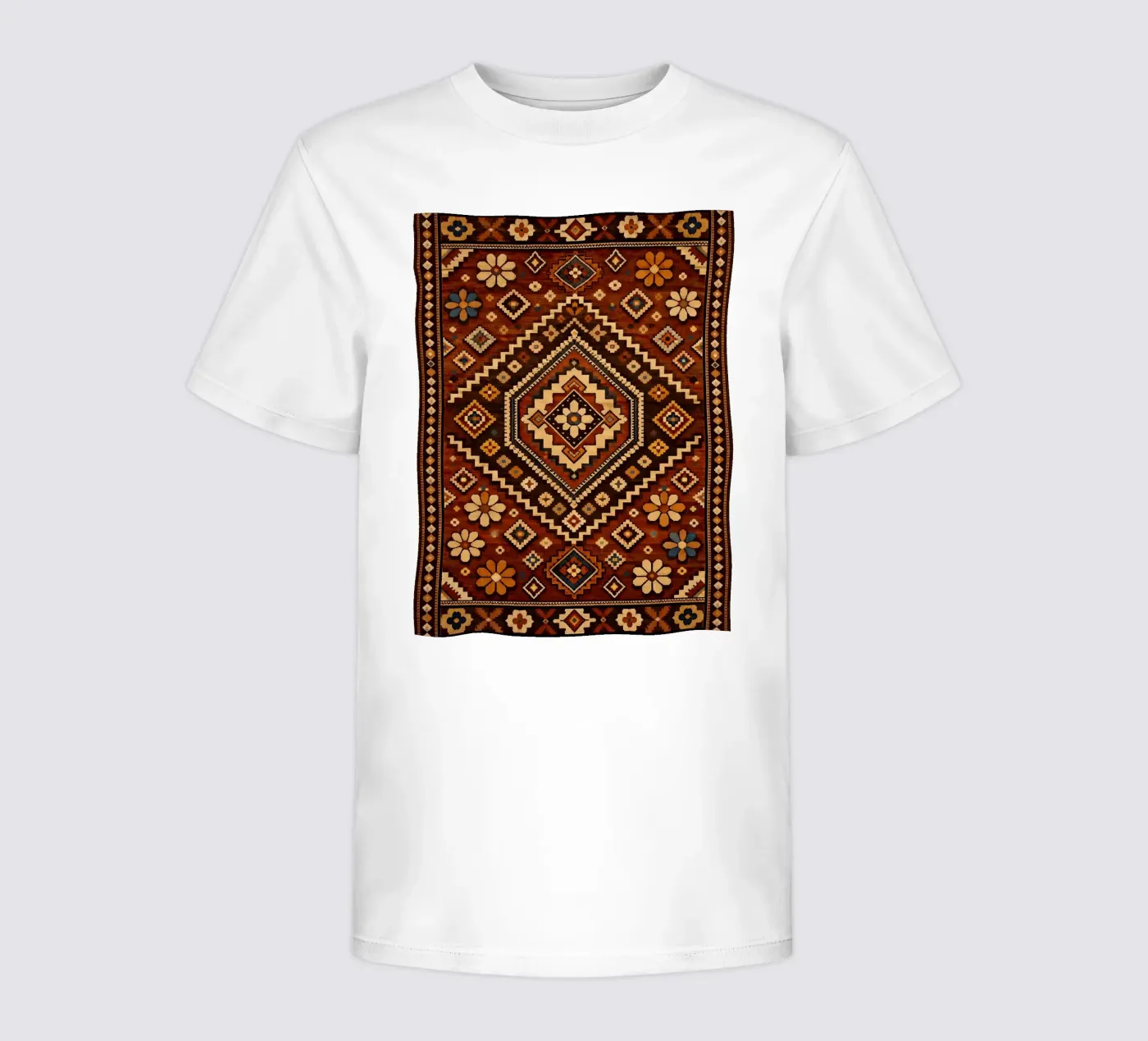 Nomadic Bloom t-shirt bambini da Persian Pattern Haus