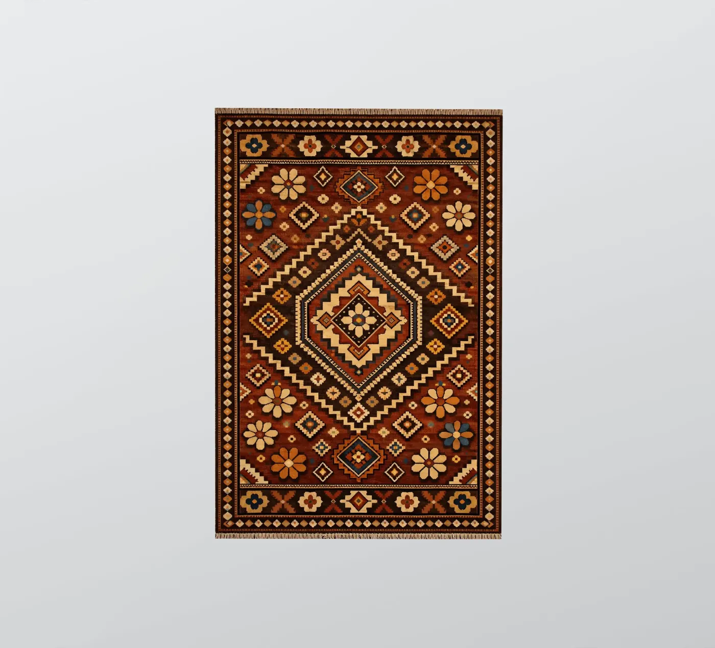 Nomadic Bloom sticker by Persian Pattern Haus