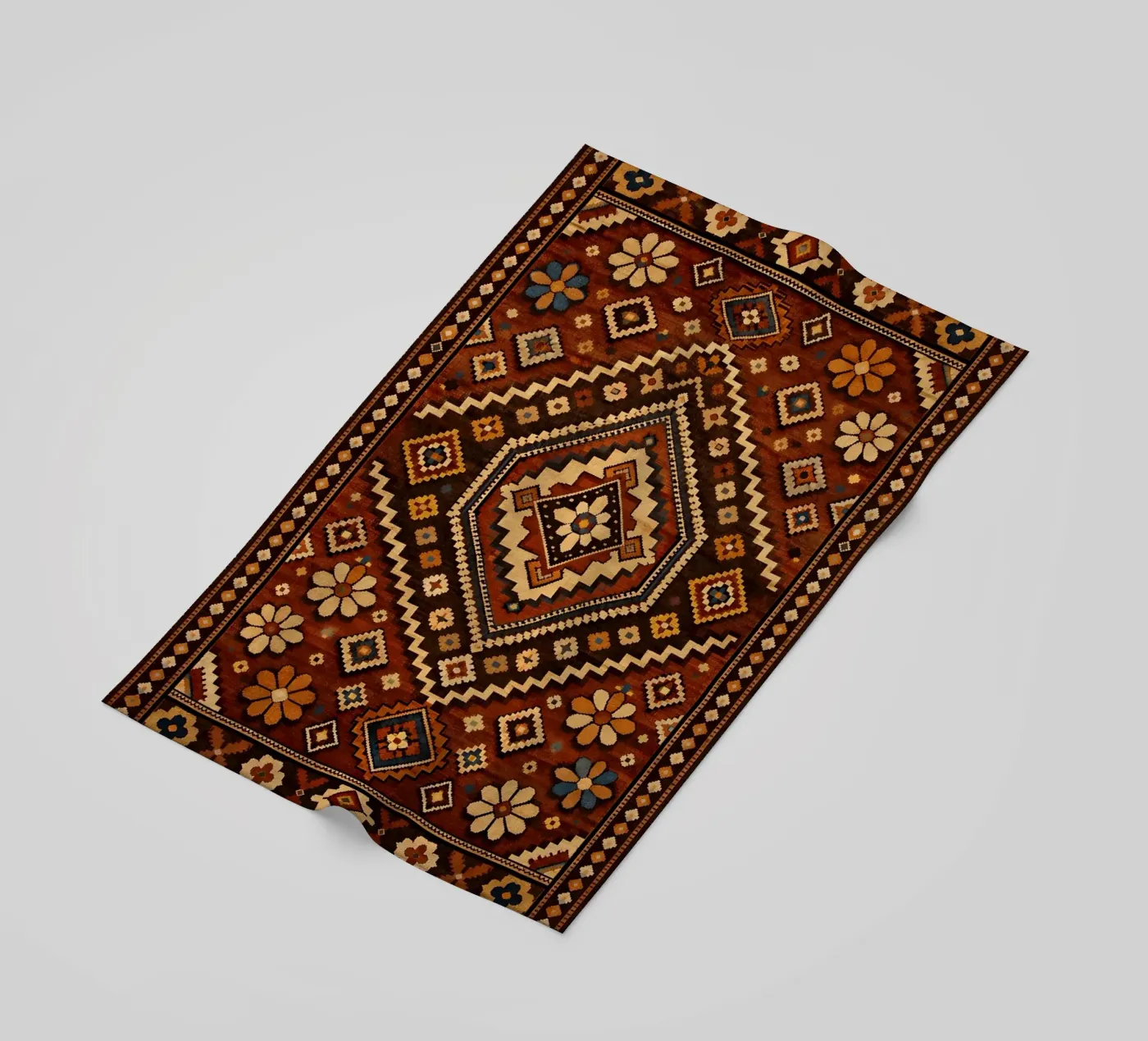 Fioritura nomade telo mare da Persian Pattern Haus