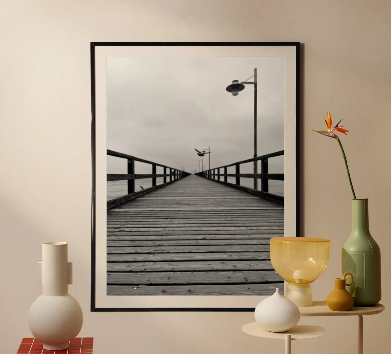 Eindeloze rust poster van JUNIQERIN photography by Dorothea Baur