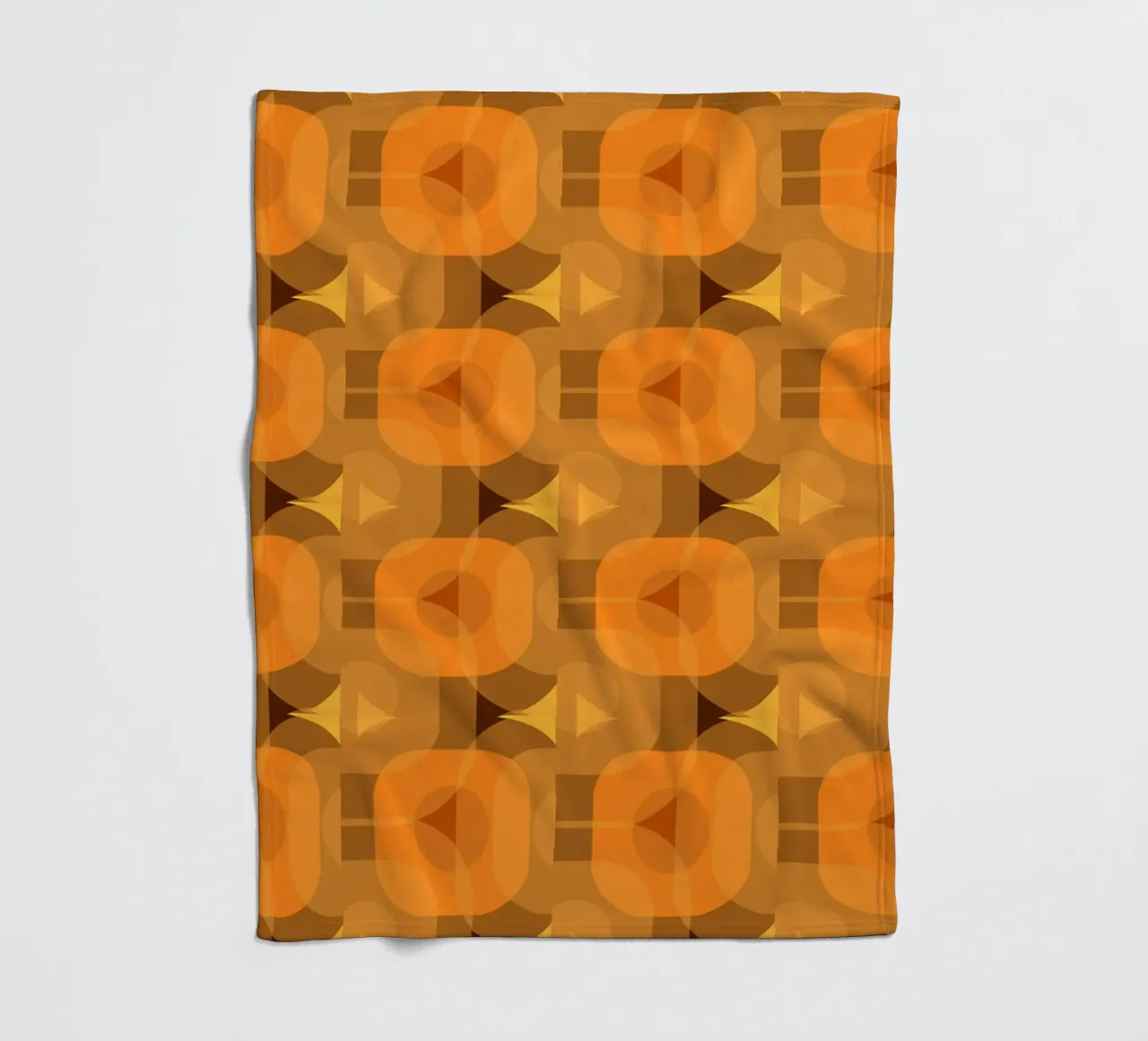 Design d'interni anni '70 coperta in pile da LaylaOzHome