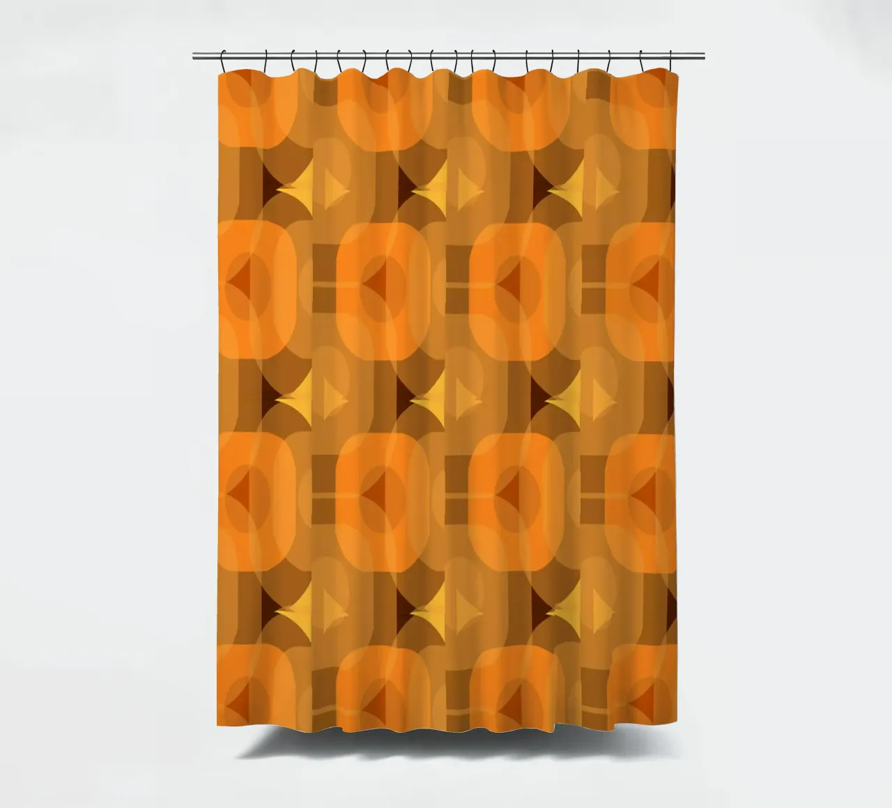 Design d'interni anni '70 tenda da doccia da LaylaOzHome