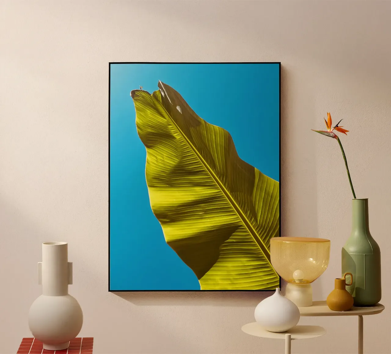 Minimo tropicale plexiglass da JUNIQERIN photography by Dorothea Baur