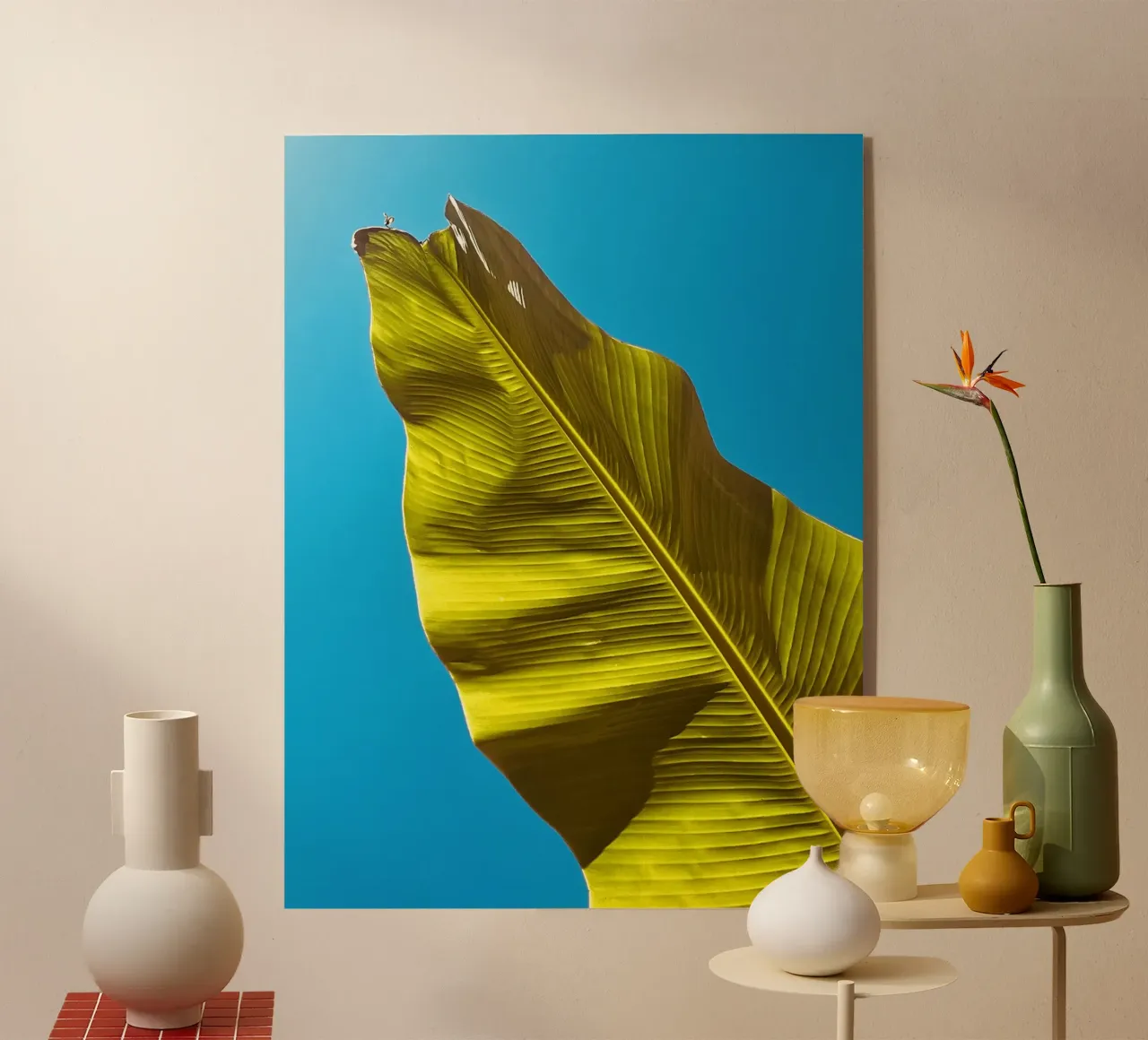 Minimo tropicale plexiglass da JUNIQERIN photography by Dorothea Baur